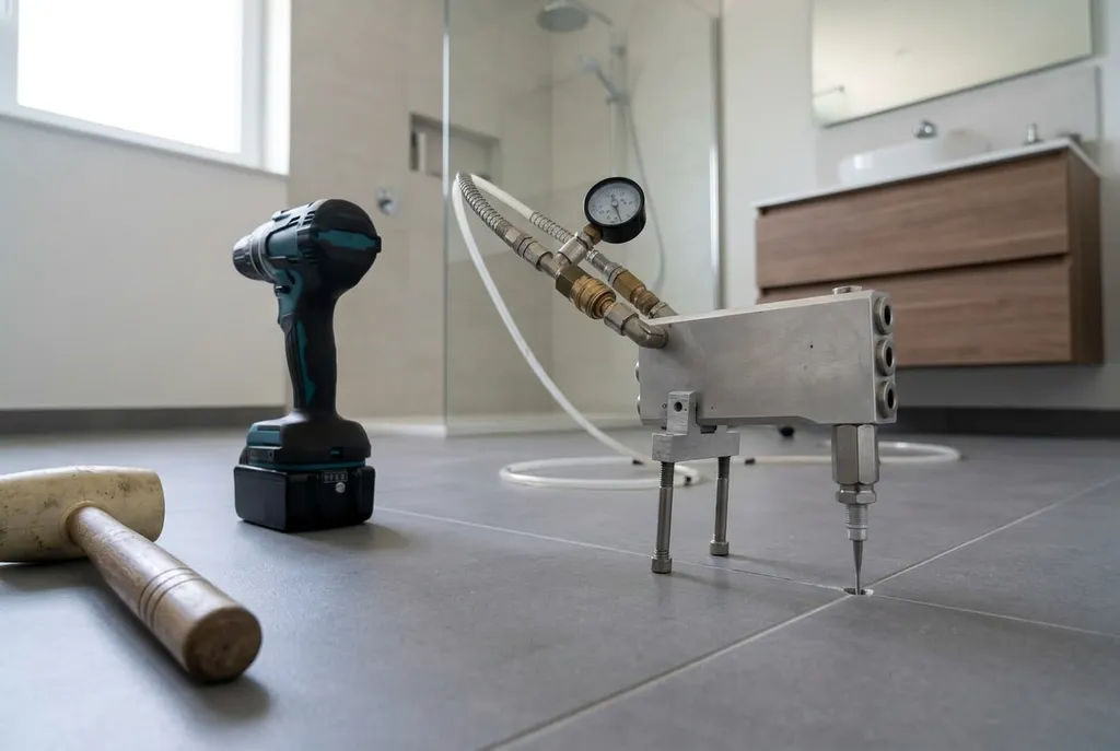 Kitbedrijf Wormerveer – holle tegels injecteren